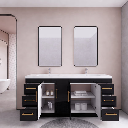 Eliza 72'' Freestanding Vanity with Double Sink