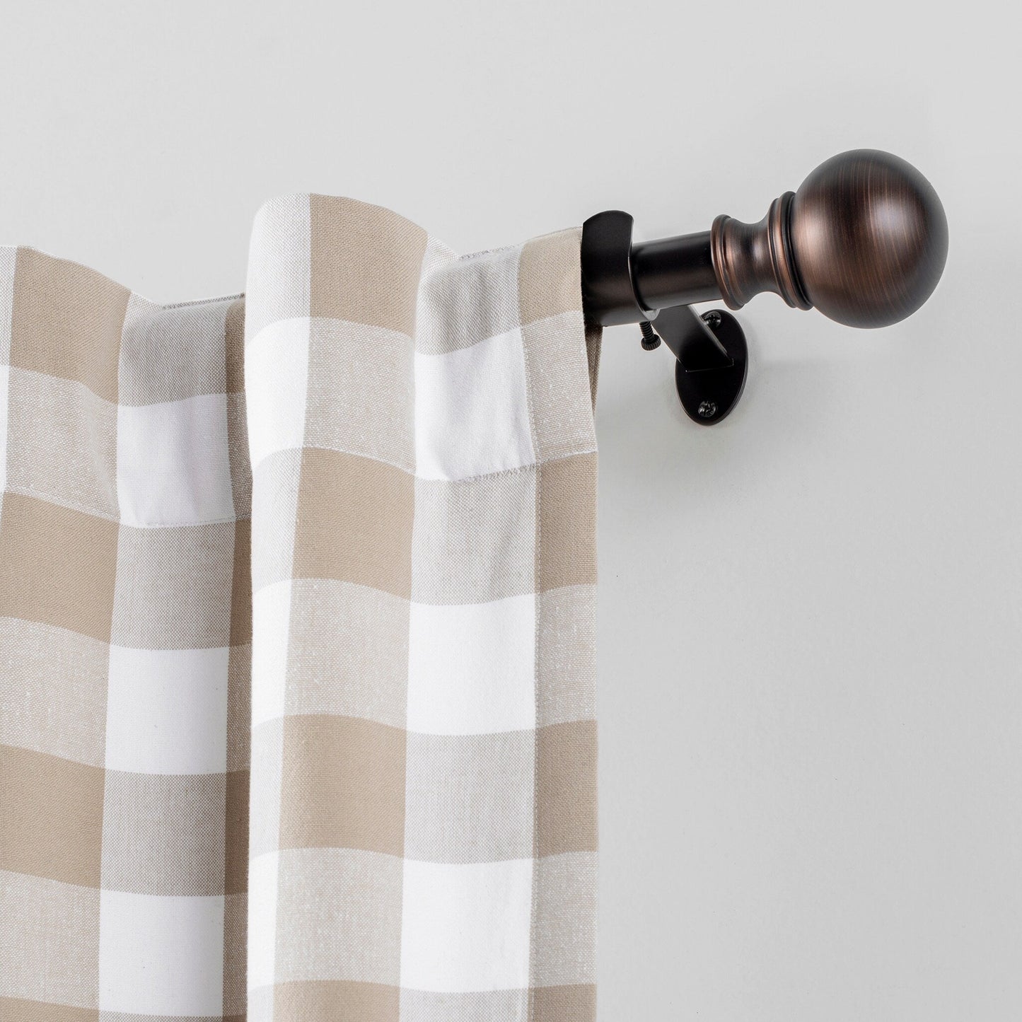 Elrene Cordelia Adjustable Window Curtain Rod