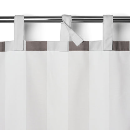 Elrene Highland Stripe Indoor/ Outdoor Single Curtain Panel