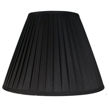 Empire Side Pleat Lamp Shade, 8 Top, 16 Bottom, 11 Slant
