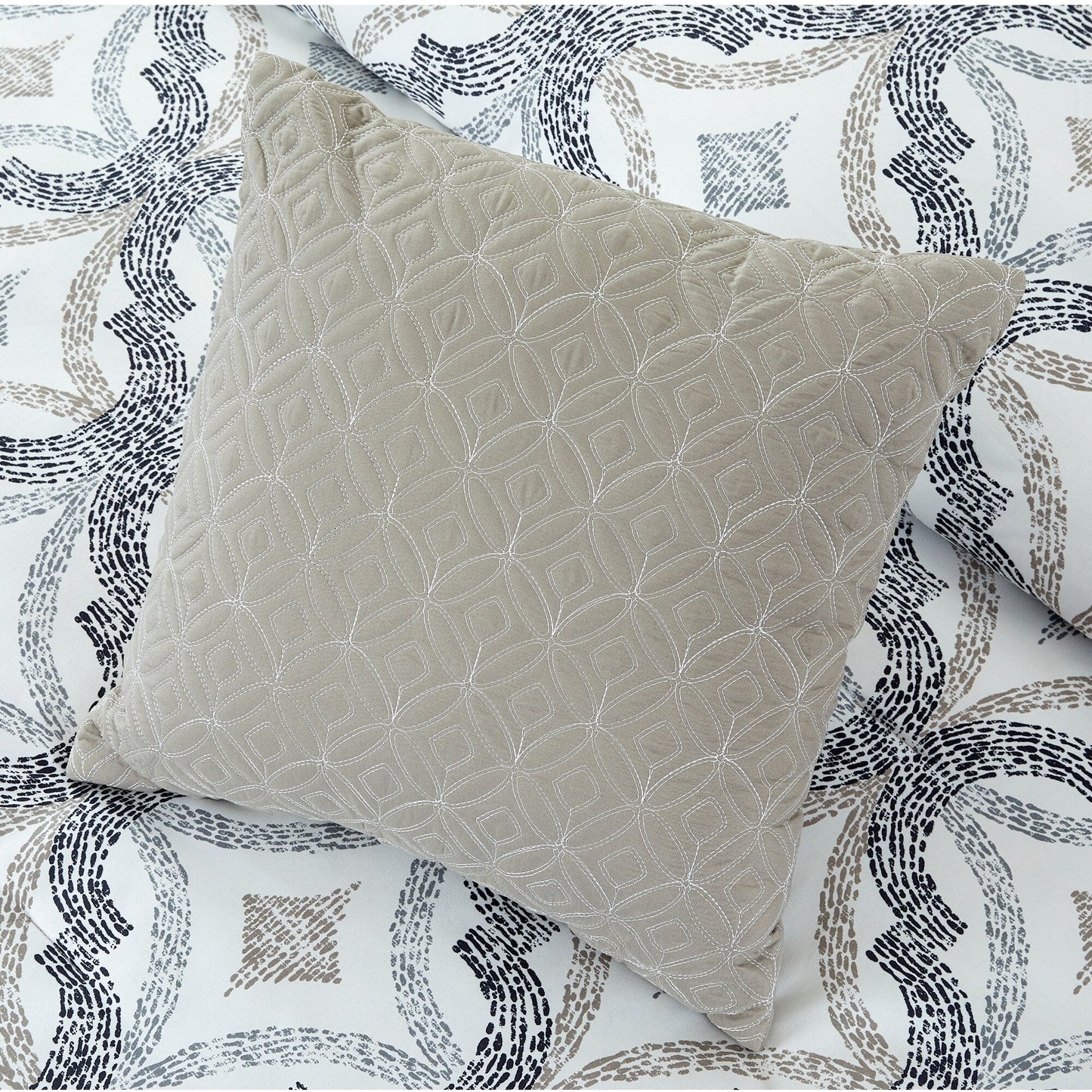 Modern Threads 8-Piece Printed Complete Bed Set Capri