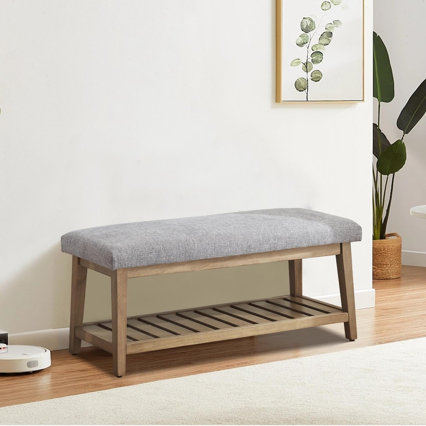 Entryway Shoe Bench Storage Bench Upholstered Bench