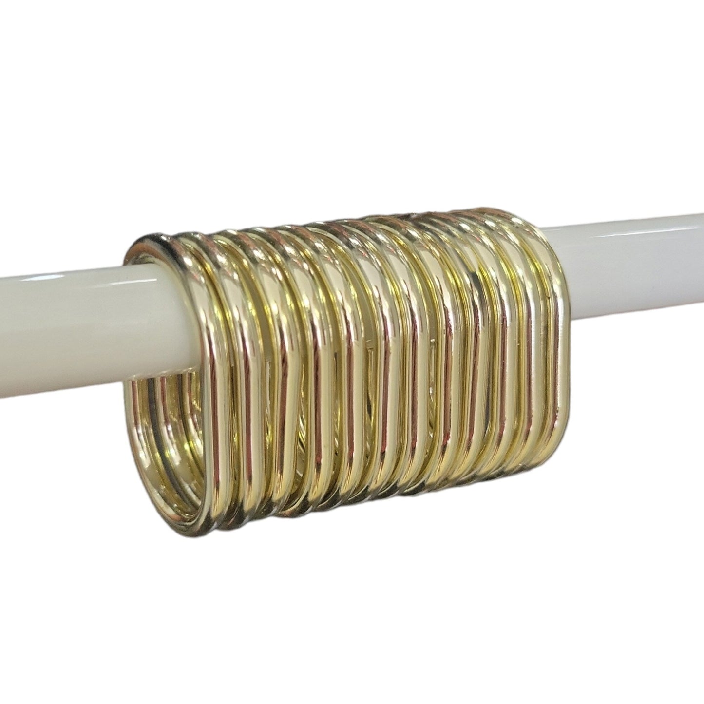 Evideco Shower Curtain Rings Plastic Hooks (Set of 12)