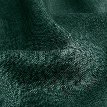 Exclusive Fabrics Italian Faux Linen Room Darkening Curtains for Bedroom & Living Room Curtains - Single Panel Window Curtains