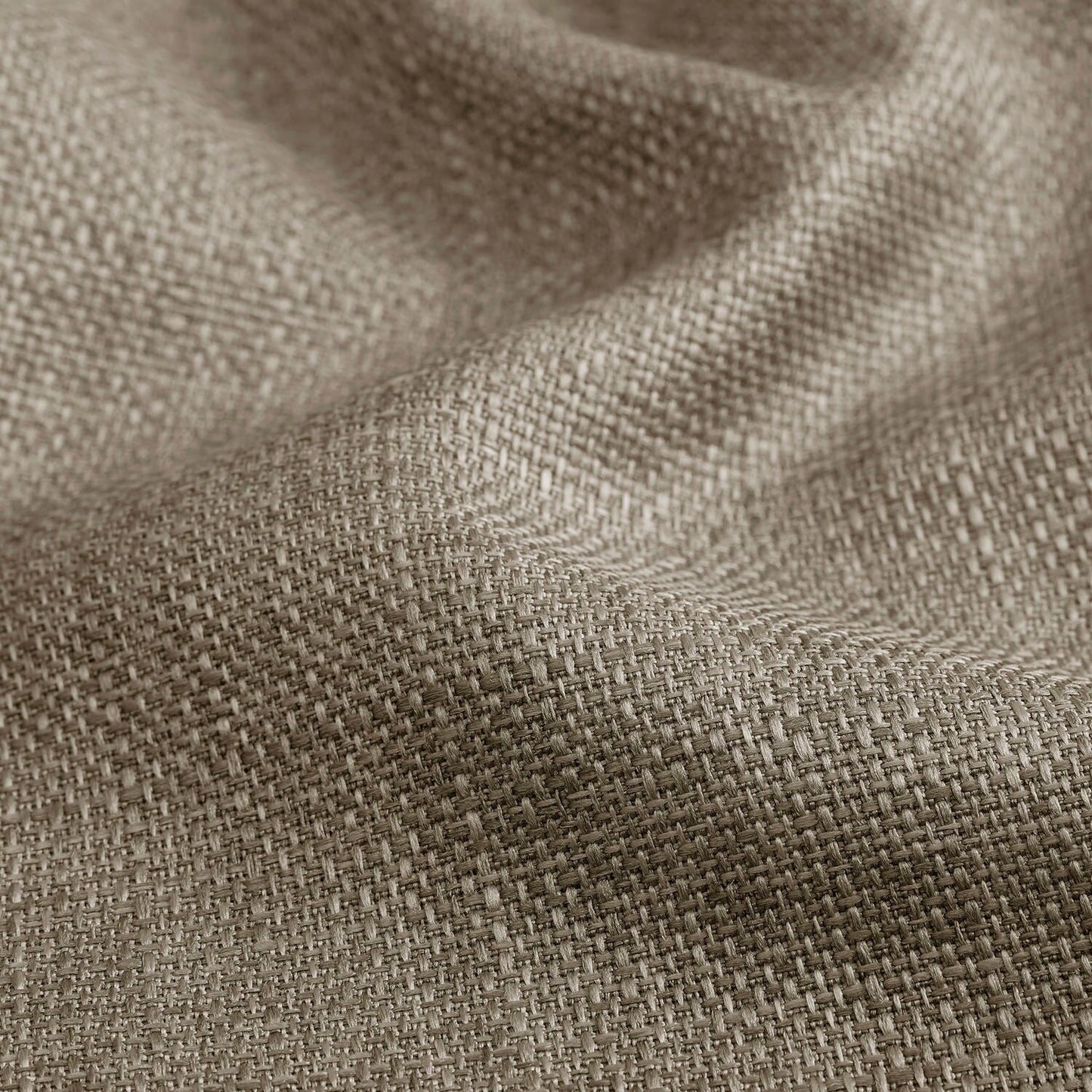 Exclusive Fabrics Italian Faux Linen Room Darkening Curtains for Bedroom & Living Room Curtains - Single Panel Window Curtains