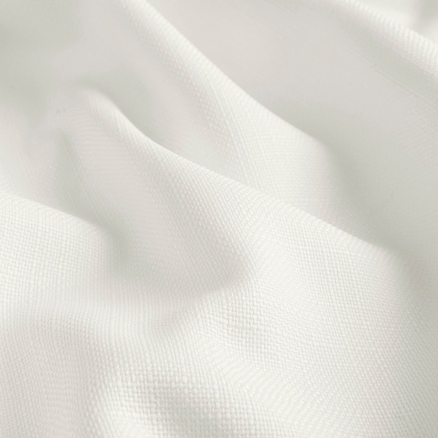 Exclusive Fabrics Italian Faux Linen Room Darkening Curtains for Bedroom & Living Room Curtains - Single Panel Window Curtains