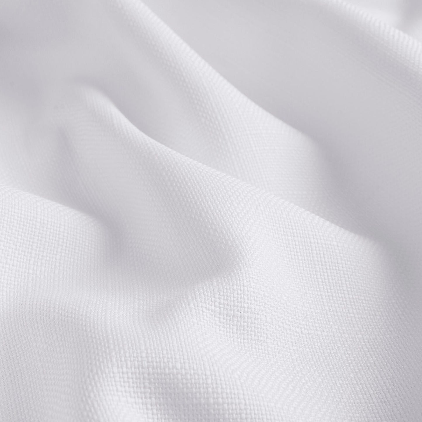 Exclusive Fabrics Italian Faux Linen Room Darkening Curtains for Bedroom & Living Room Curtains - Single Panel Window Curtains