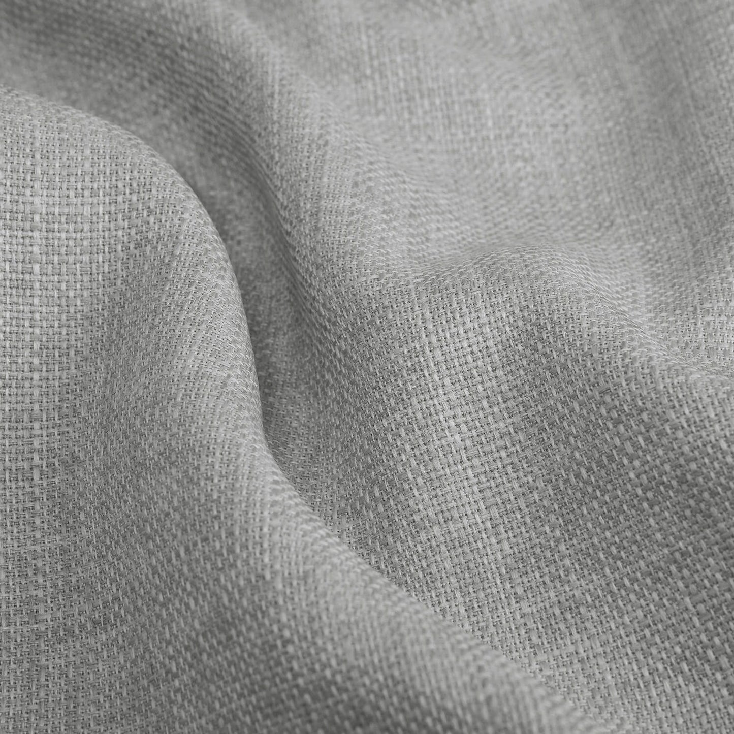 Exclusive Fabrics Italian Faux Linen Room Darkening Curtains for Bedroom & Living Room Curtains - Single Panel Window Curtains