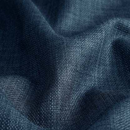 Exclusive Fabrics Italian Faux Linen Room Darkening Curtains for Bedroom & Living Room Curtains - Single Panel Window Curtains