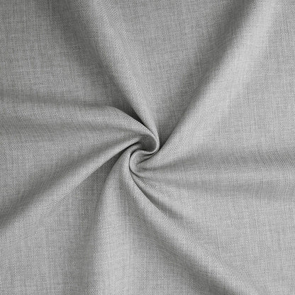 Exclusive Fabrics Italian Faux Linen Room Darkening Curtains for Bedroom & Living Room Curtains - Single Panel Window Curtains