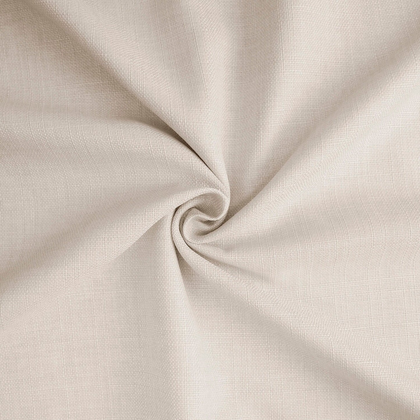 Exclusive Fabrics Italian Faux Linen Room Darkening Curtains for Bedroom & Living Room Curtains - Single Panel Window Curtains