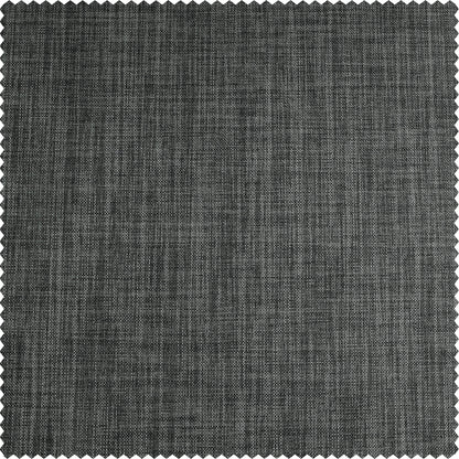 Exclusive Fabrics Extra Wide Performance Linen Blackout Curtains (1 Panel) Thermal Insulated Window Curtains
