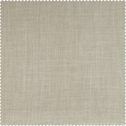 Exclusive Fabrics Extra Wide Performance Linen Blackout Curtains (1 Panel) Thermal Insulated Window Curtains