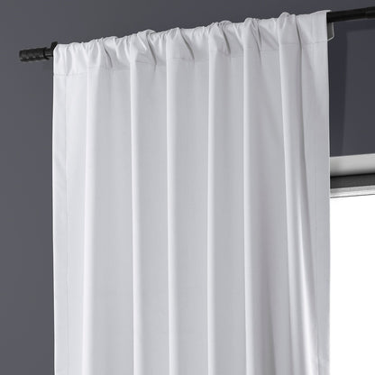 Exclusive Fabrics Performance Linen Luxury Blackout Curtains (1 Panel) - Thermal Insulation, Elegant Blackout Drapery