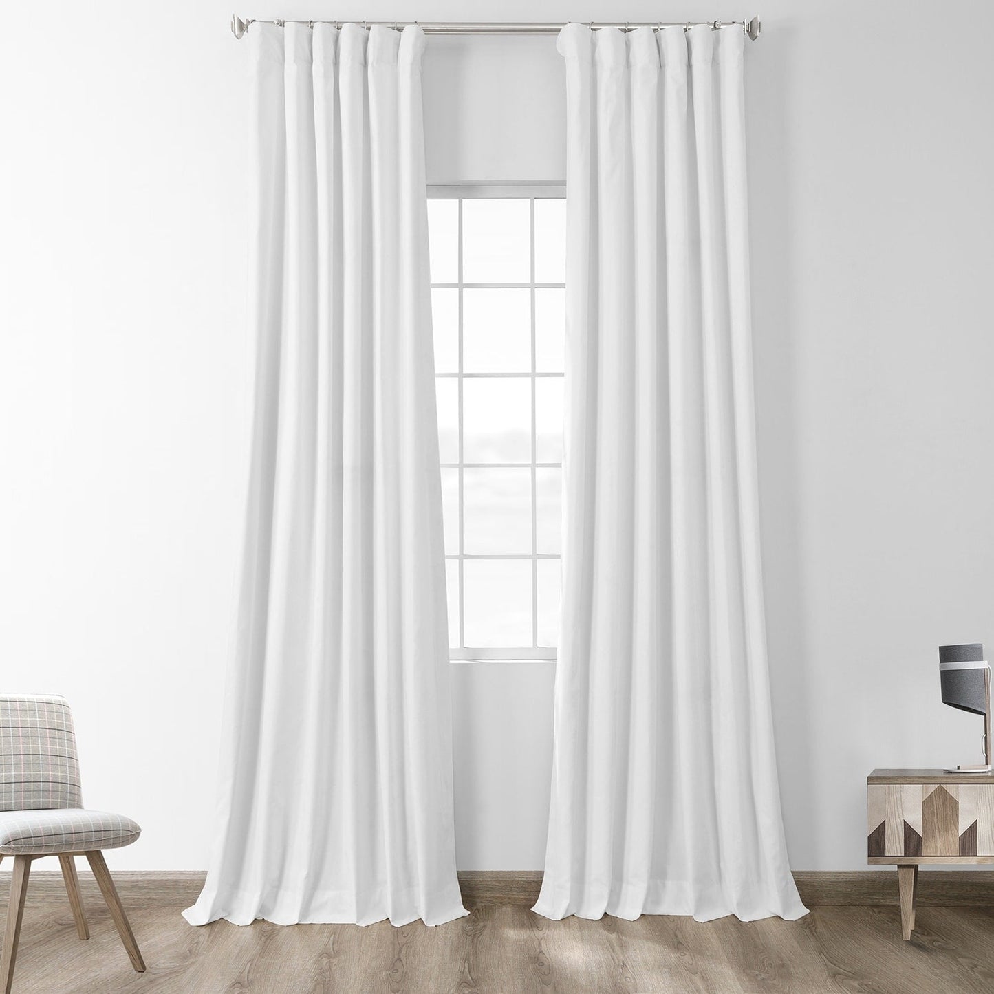 Exclusive Fabrics Solid Cotton True Blackout Curtain (1 Panel)