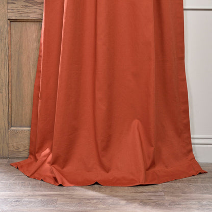 Exclusive Fabrics Solid Cotton True Blackout Curtain (1 Panel)