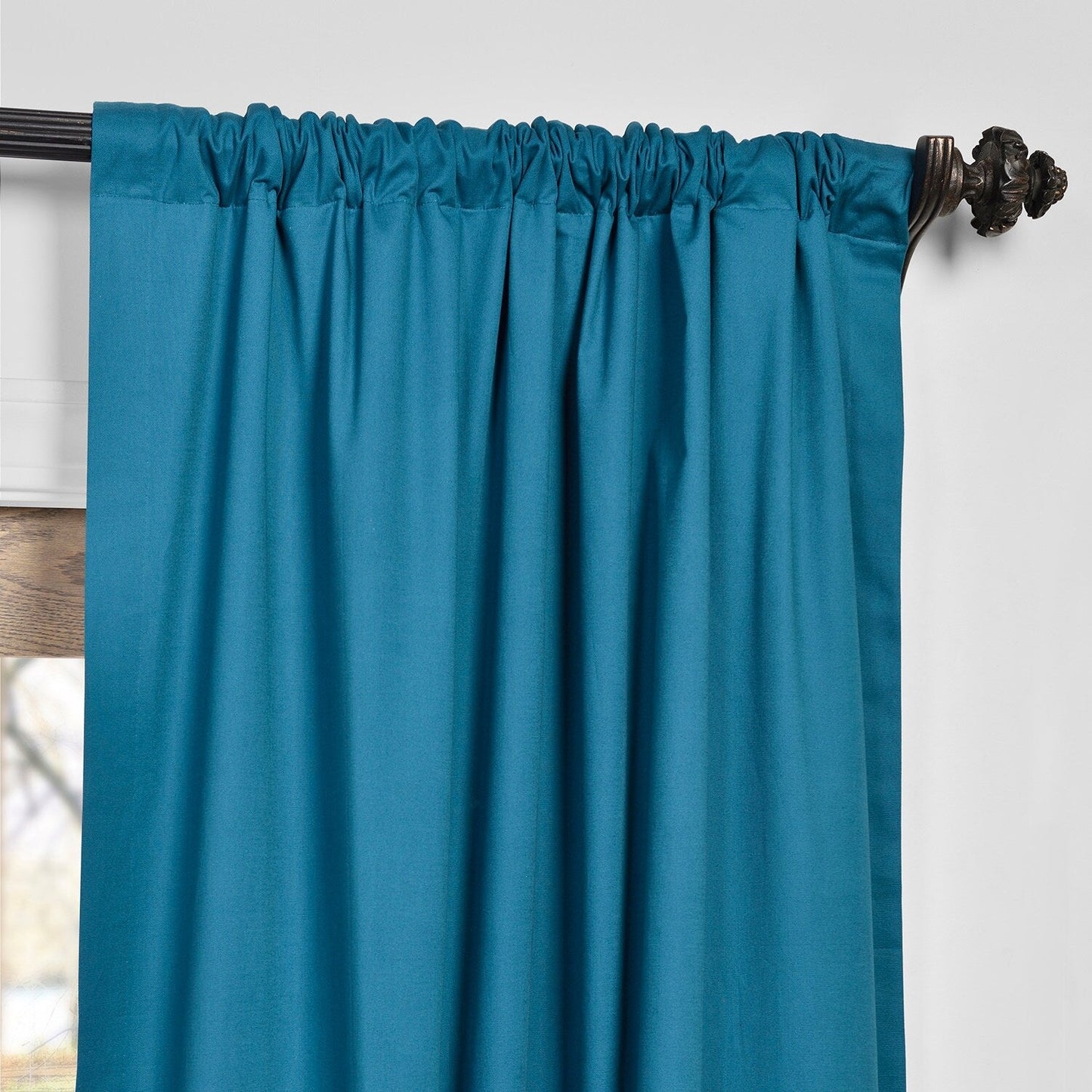 Exclusive Fabrics Solid Cotton True Blackout Curtain (1 Panel)