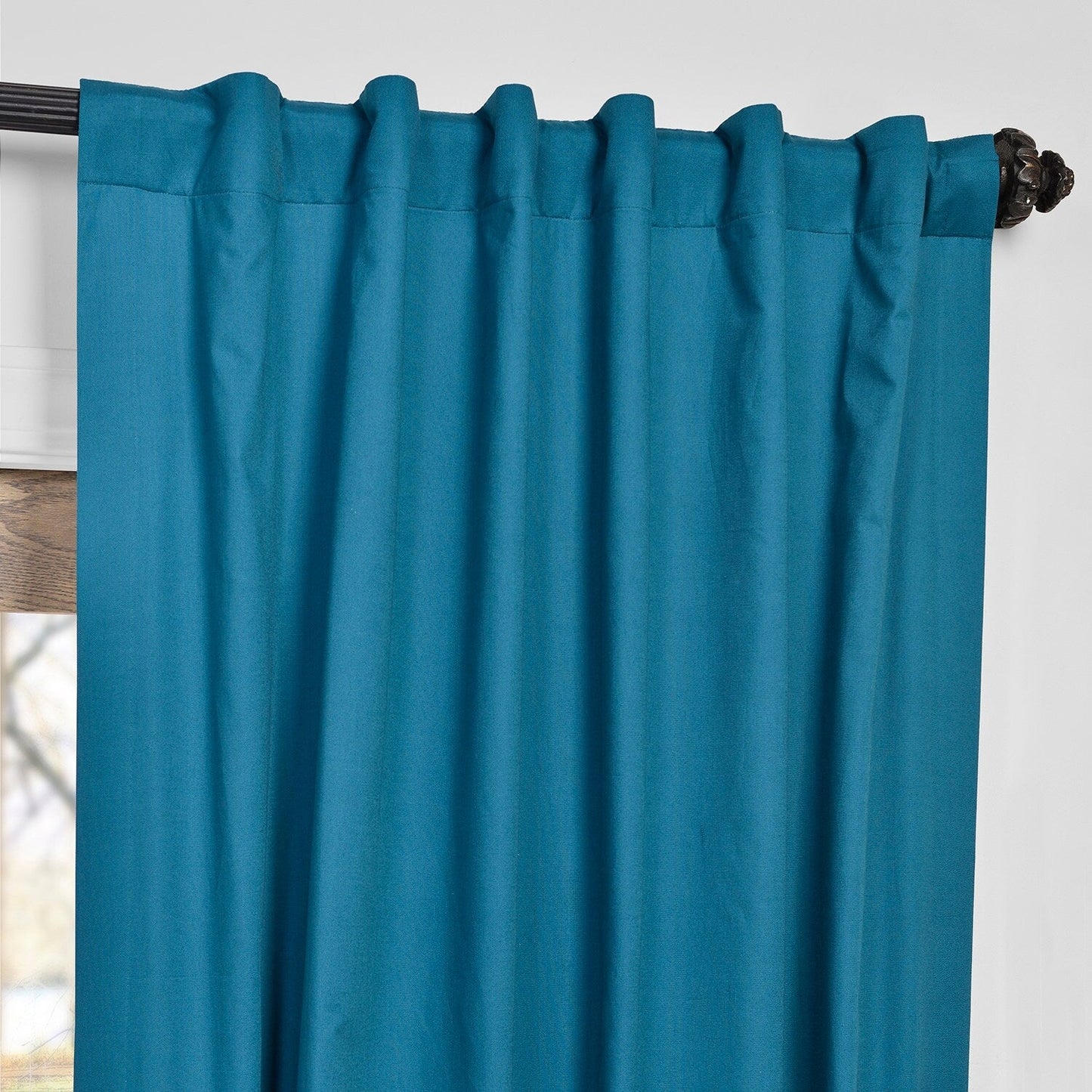 Exclusive Fabrics Solid Cotton True Blackout Curtain (1 Panel)
