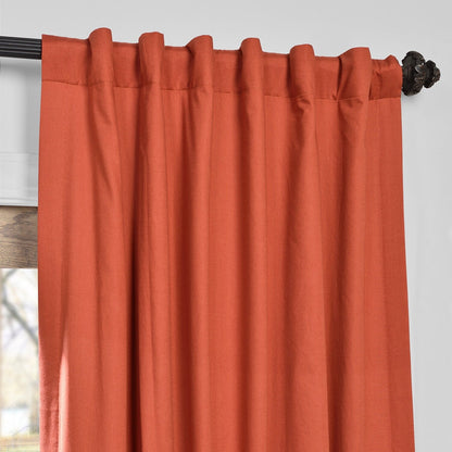 Exclusive Fabrics Solid Cotton True Blackout Curtain (1 Panel)