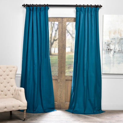 Exclusive Fabrics Solid Cotton True Blackout Curtain (1 Panel)