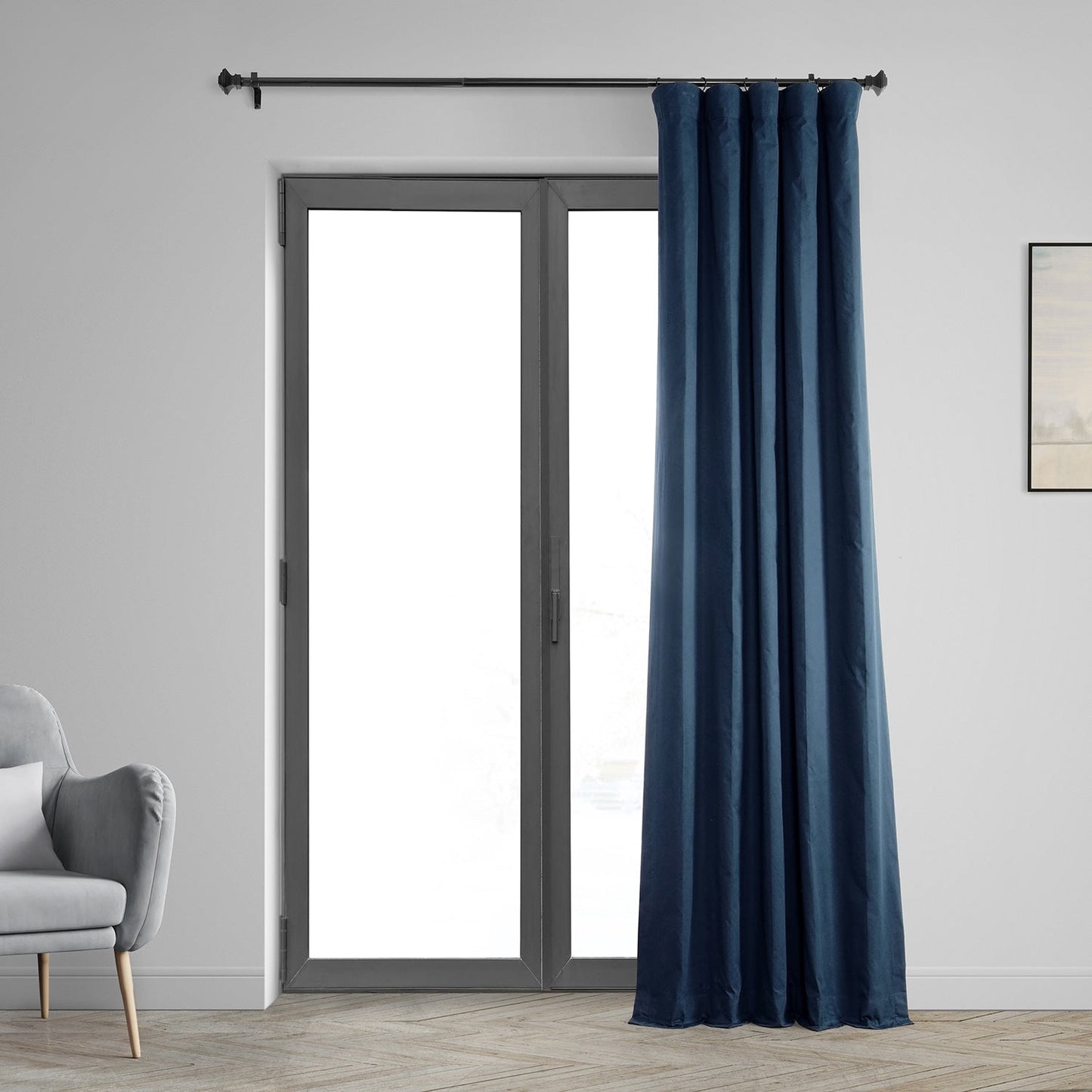 Exclusive Fabrics Solid Cotton True Blackout Curtain (1 Panel)