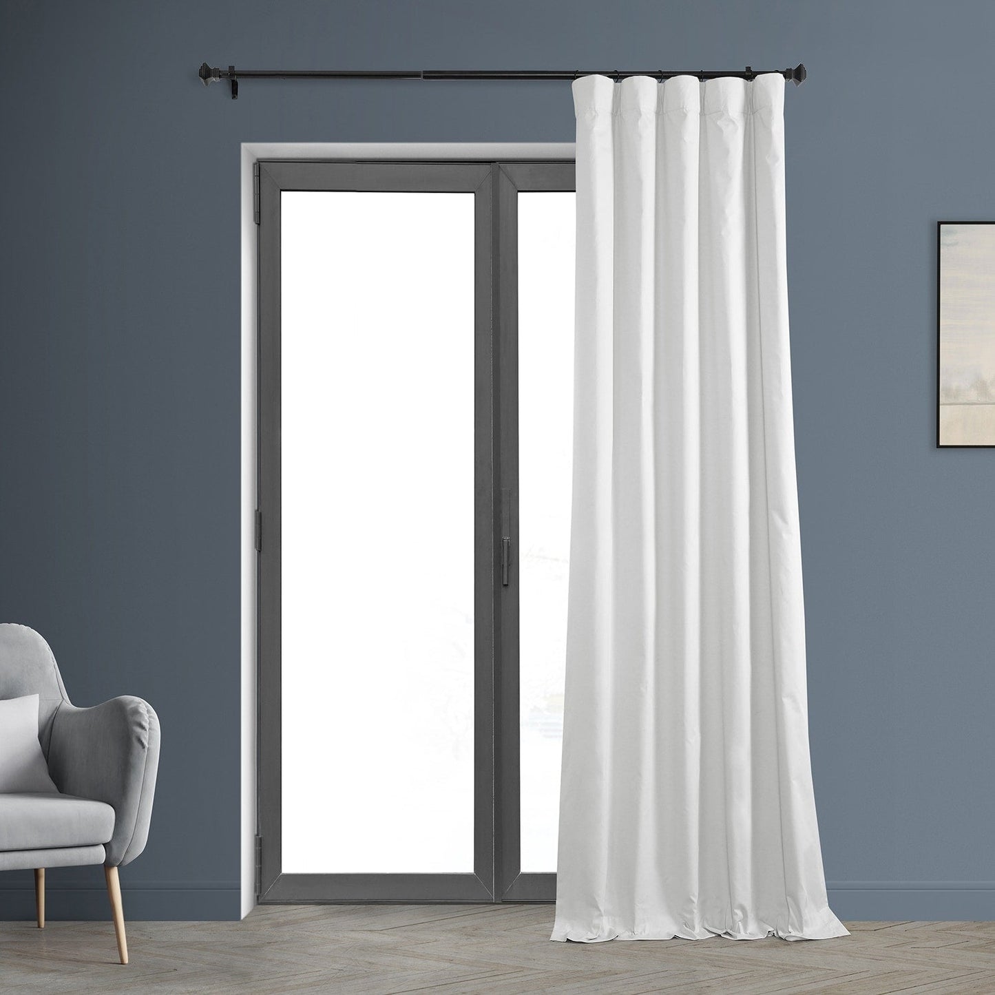 Exclusive Fabrics Solid Cotton True Blackout Curtain (1 Panel)