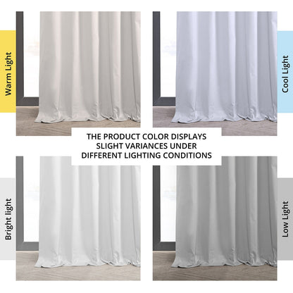 Exclusive Fabrics Solid Cotton True Blackout Curtain (1 Panel)