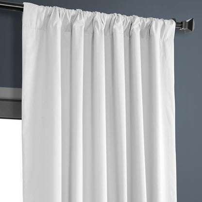Exclusive Fabrics Solid Cotton True Blackout Curtain (1 Panel)