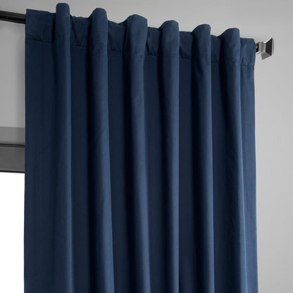 Exclusive Fabrics Solid Cotton True Blackout Curtain (1 Panel)