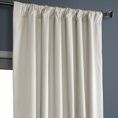 Exclusive Fabrics Solid Cotton True Blackout Curtain (1 Panel)