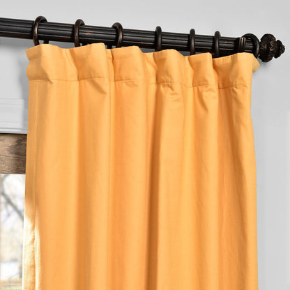 Exclusive Fabrics Solid Cotton True Blackout Curtain (1 Panel)