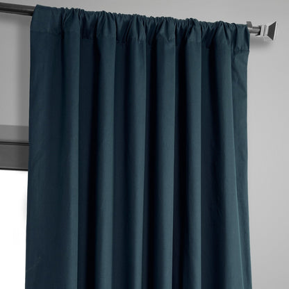 Exclusive Fabrics Solid Cotton True Blackout Curtain (1 Panel)