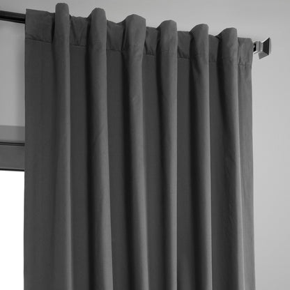 Exclusive Fabrics Solid Cotton True Blackout Curtain (1 Panel)