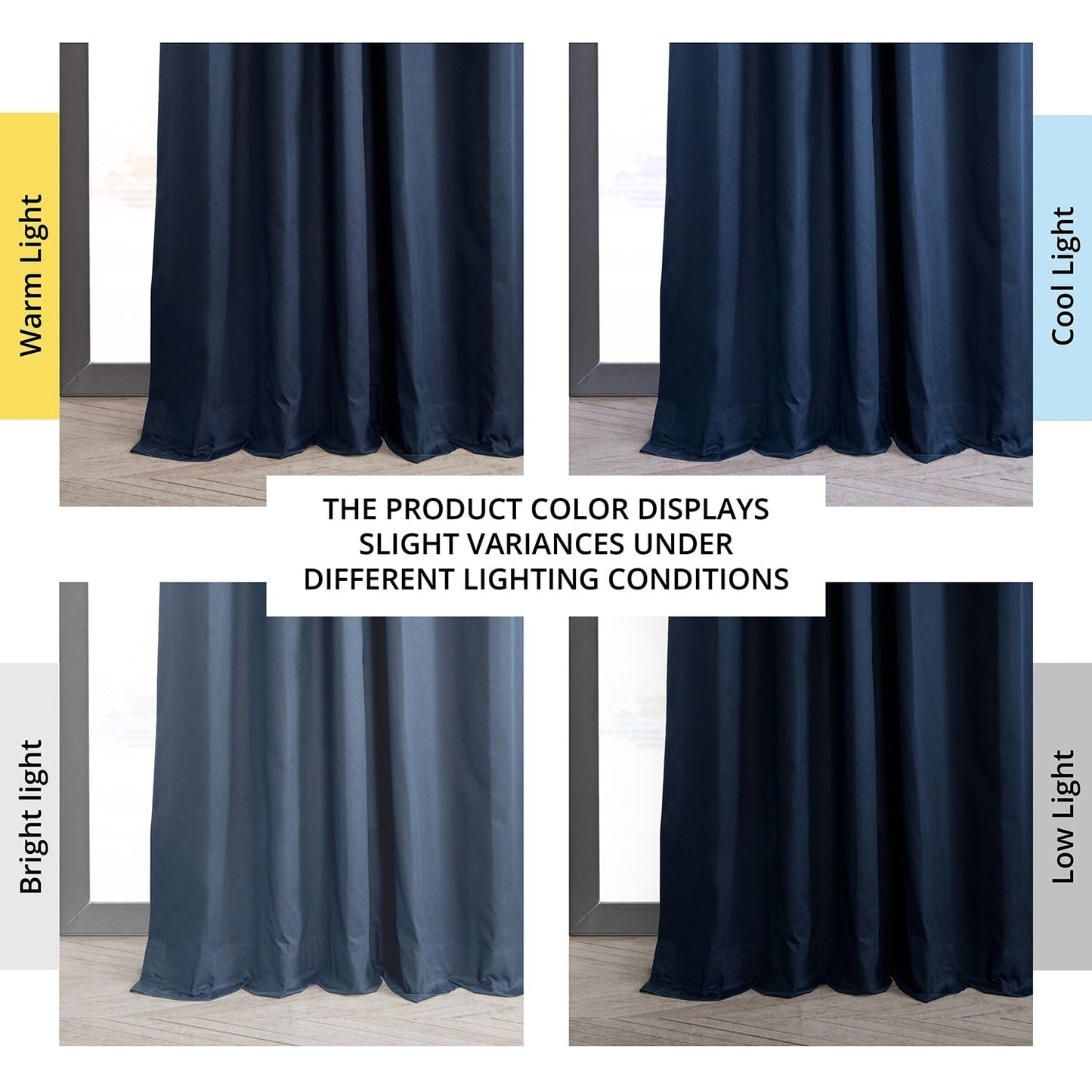 Exclusive Fabrics Solid Cotton True Blackout Curtain (1 Panel)