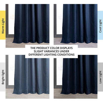 Exclusive Fabrics Solid Cotton True Blackout Curtain (1 Panel)