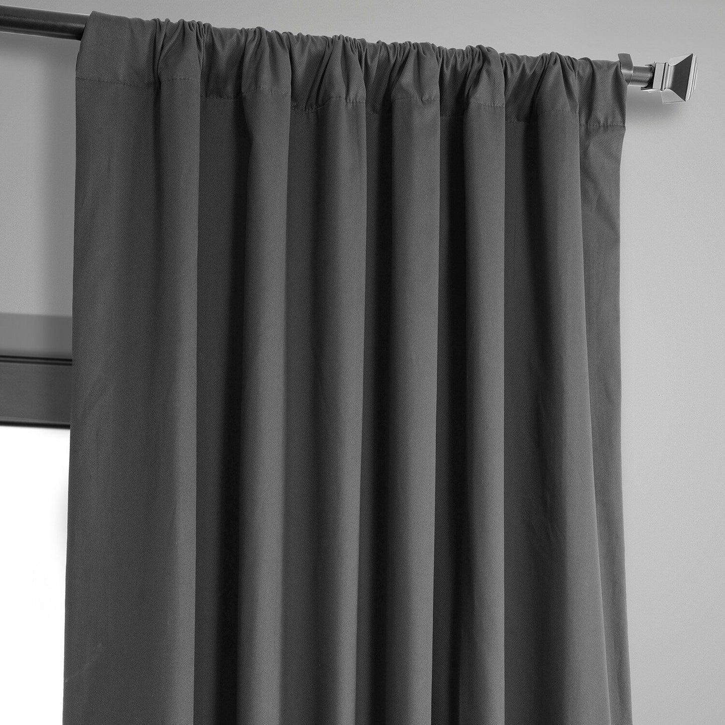 Exclusive Fabrics Solid Cotton True Blackout Curtain (1 Panel)