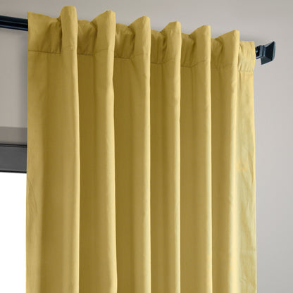 Exclusive Fabrics Solid Cotton True Blackout Curtain (1 Panel)