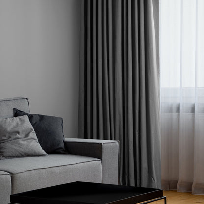 Exclusive Fabrics Solid Cotton True Blackout Curtain (1 Panel)