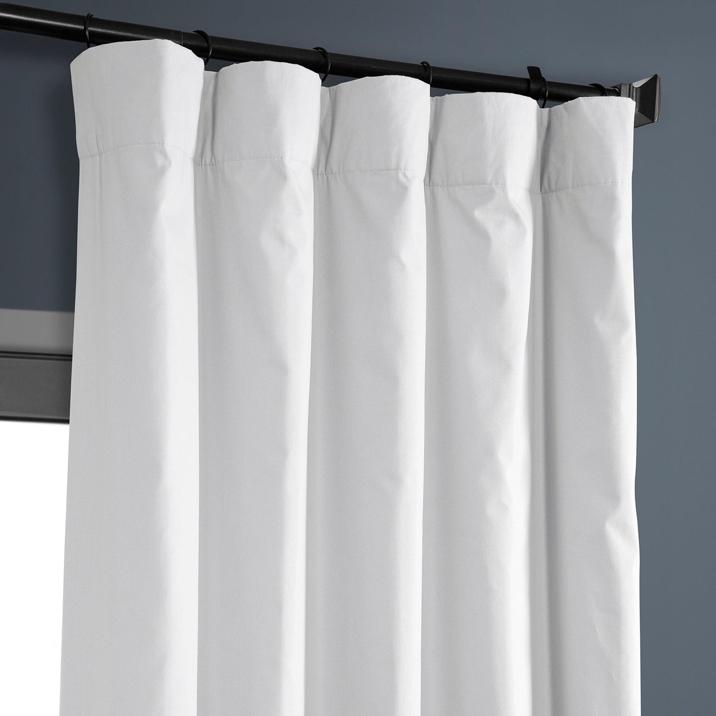 Exclusive Fabrics Solid Cotton True Blackout Curtain (1 Panel)