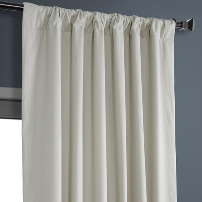 Exclusive Fabrics Solid Cotton True Blackout Curtain (1 Panel)