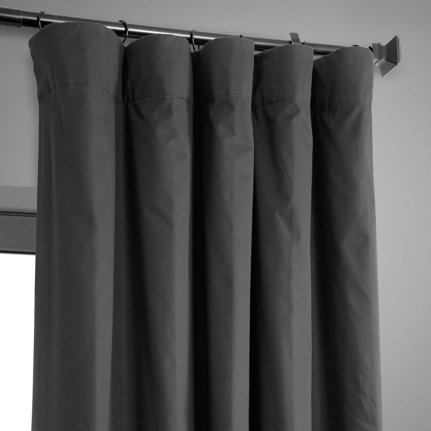 Exclusive Fabrics Solid Cotton True Blackout Curtain (1 Panel)