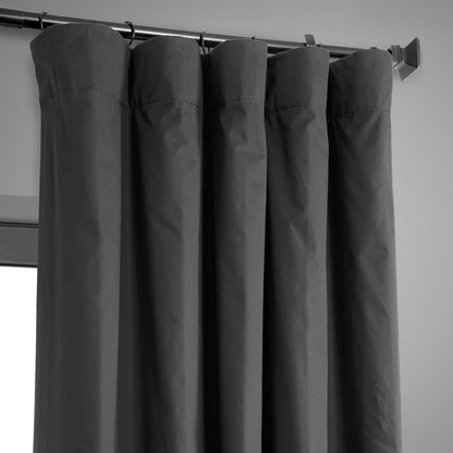 Exclusive Fabrics Solid Cotton True Blackout Curtain (1 Panel)