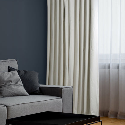 Exclusive Fabrics Solid Cotton True Blackout Curtain (1 Panel)