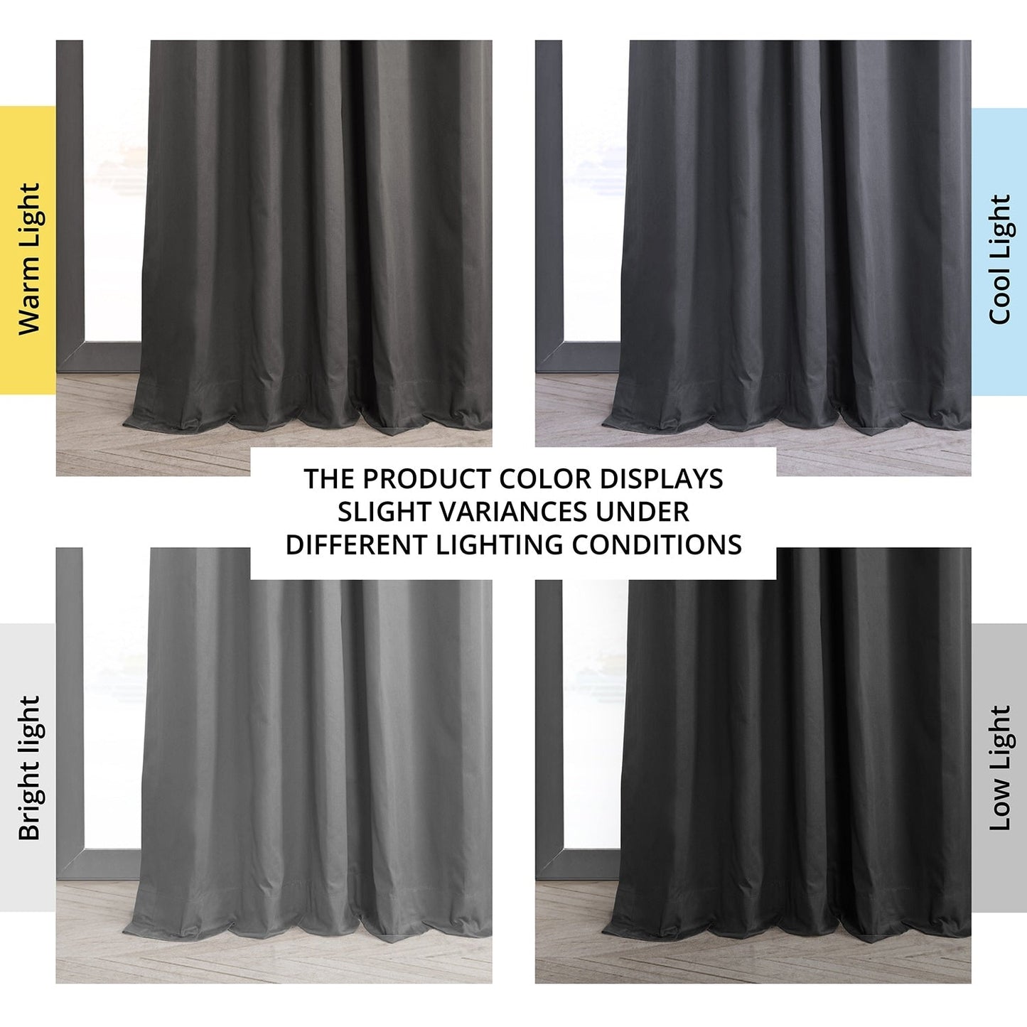 Exclusive Fabrics Solid Cotton True Blackout Curtain (1 Panel)
