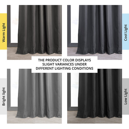Exclusive Fabrics Solid Cotton True Blackout Curtain (1 Panel)