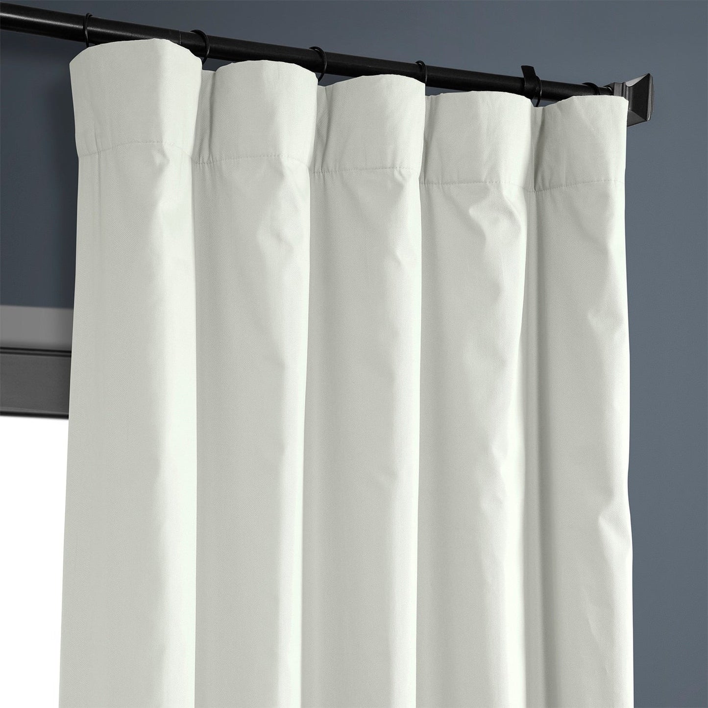 Exclusive Fabrics Solid Cotton True Blackout Curtain (1 Panel)