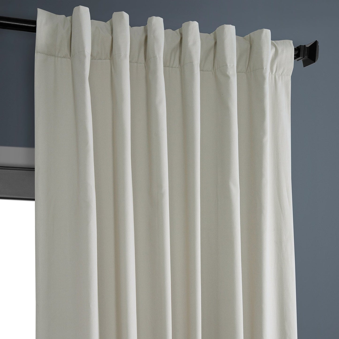 Exclusive Fabrics Solid Cotton True Blackout Curtain (1 Panel)