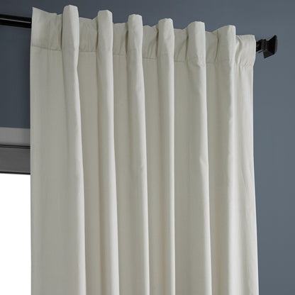 Exclusive Fabrics Solid Cotton True Blackout Curtain (1 Panel)