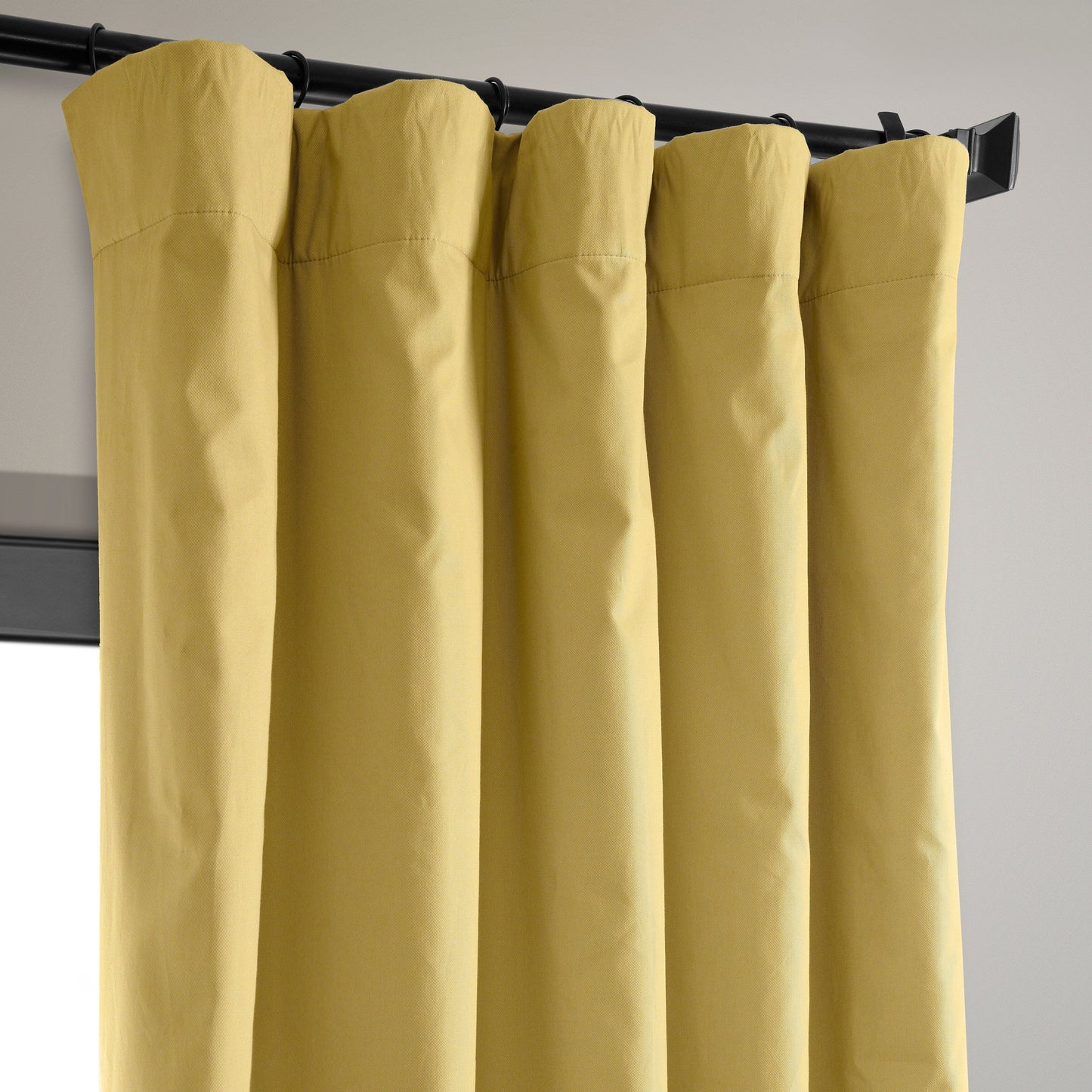 Exclusive Fabrics Solid Cotton True Blackout Curtain (1 Panel)