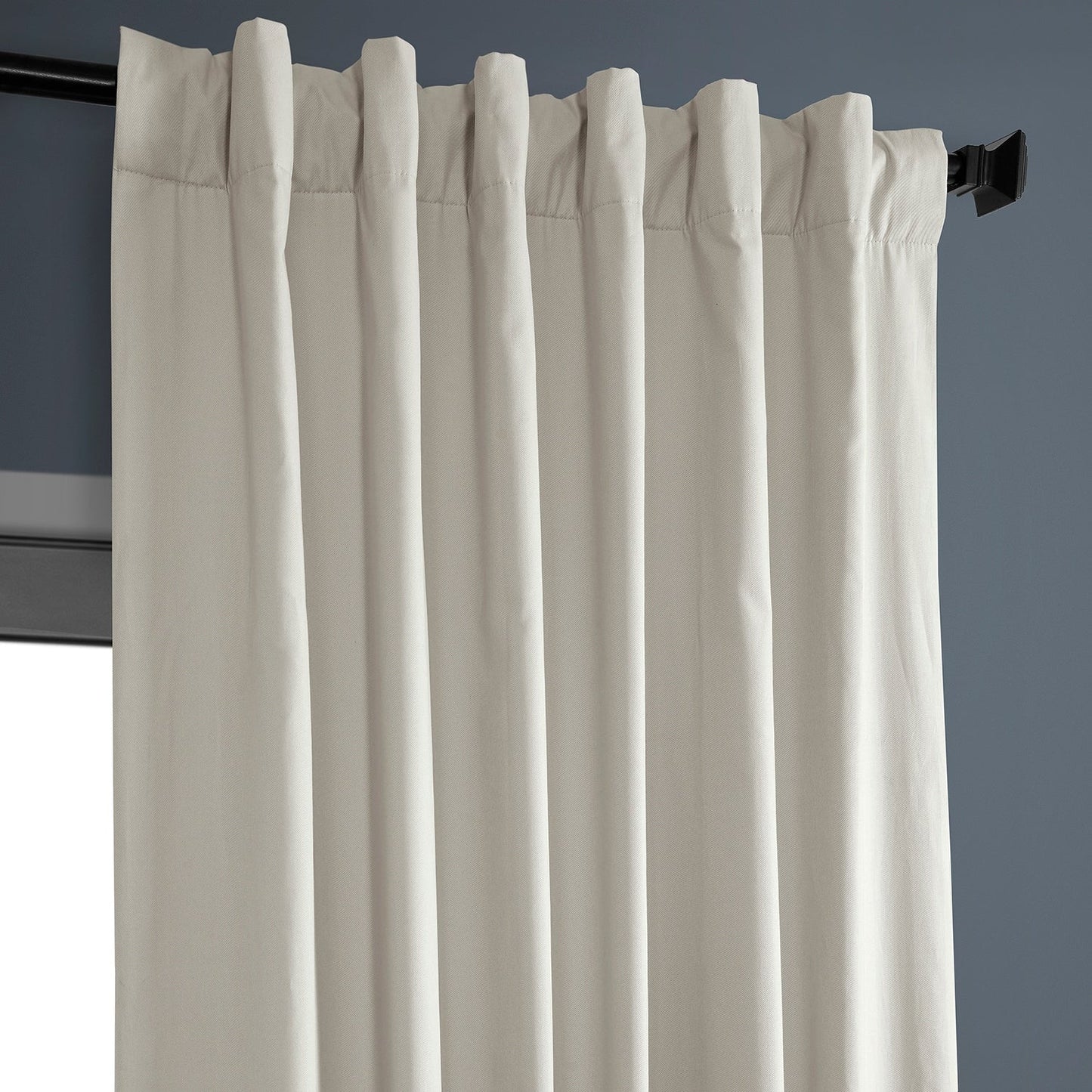 Exclusive Fabrics Solid Cotton True Blackout Curtain (1 Panel)